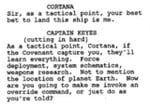 A piece of the porported Halo Movie script. From Rampancy.net.