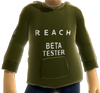 The "Halo Reach Beta Shirt" Avatar accessory