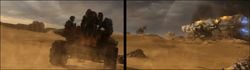 Taken from Making of Halo: Fireteam Raven (4:29)