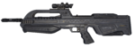 A transparent crop of the BR75 battle rifle in-game model. Courtesy of User:BaconShelf.