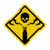 Warning emblem icon.