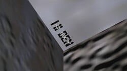 The HI BEN easter egg in Halo 2 campaign level Regret.