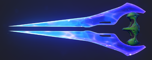 Ravening Sliver - Weapon - Halopedia, the Halo wiki