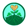 Icon for the Earth Day '23 emblem.