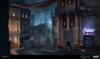 More concept art of the map.
