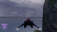 HUD of the Oghal-pattern Banshee in Halo 2: Anniversary.