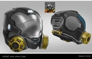Concept art of the Farkas helmet.