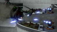 Two Shades firing at a Falcon in Halo: Reach.