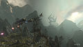 A screenshot of the Halo: Reach-era Spirit dropship.