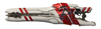 Krith's Left Hand, a unique particle beam rifle owned by Krith.