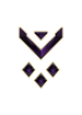 Multiplayer career rank insignia for Halo Infinite.