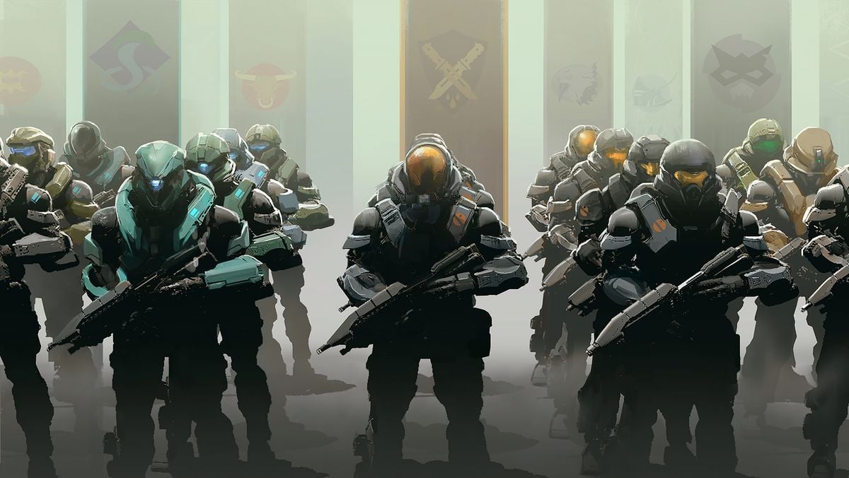 Various Spartan-IVs of the UNSC's Spartan Operations.
