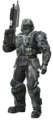 Frontal view of Ramos in his ODST/HVY armor.