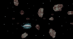The Third Fleet assembled in interstellar space, from Halo Wars: Genesis.