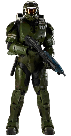 Official Image of Master Chief's armor from Halo 4: Forward Unto Dawn