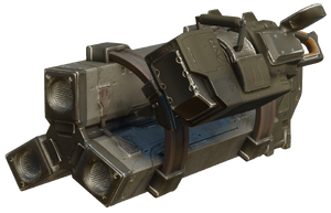 Cropped screenshot of the M80 missile launcher.