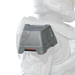 Engineered to reduce the number of grabbing edges on the armor, decreasing the likelihood of dismemberment. (Materials Group/Epic)