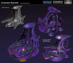 A render of the Summit (building) model made for Halo Wars.