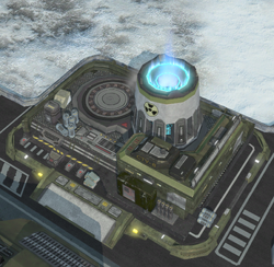 A screenshot of the default UNSC Reactor building.