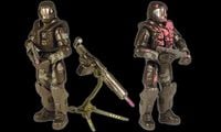 The two variants of the ODST figures.