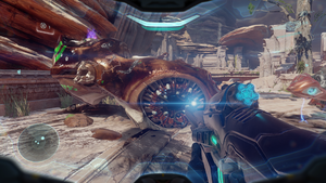 Sword Wraith Vehicle Halopedia The Halo Wiki 300px Destroyed Wraith 75