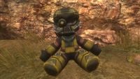 One of the dolls featuring the helmet in the Anniversary Map Pack.