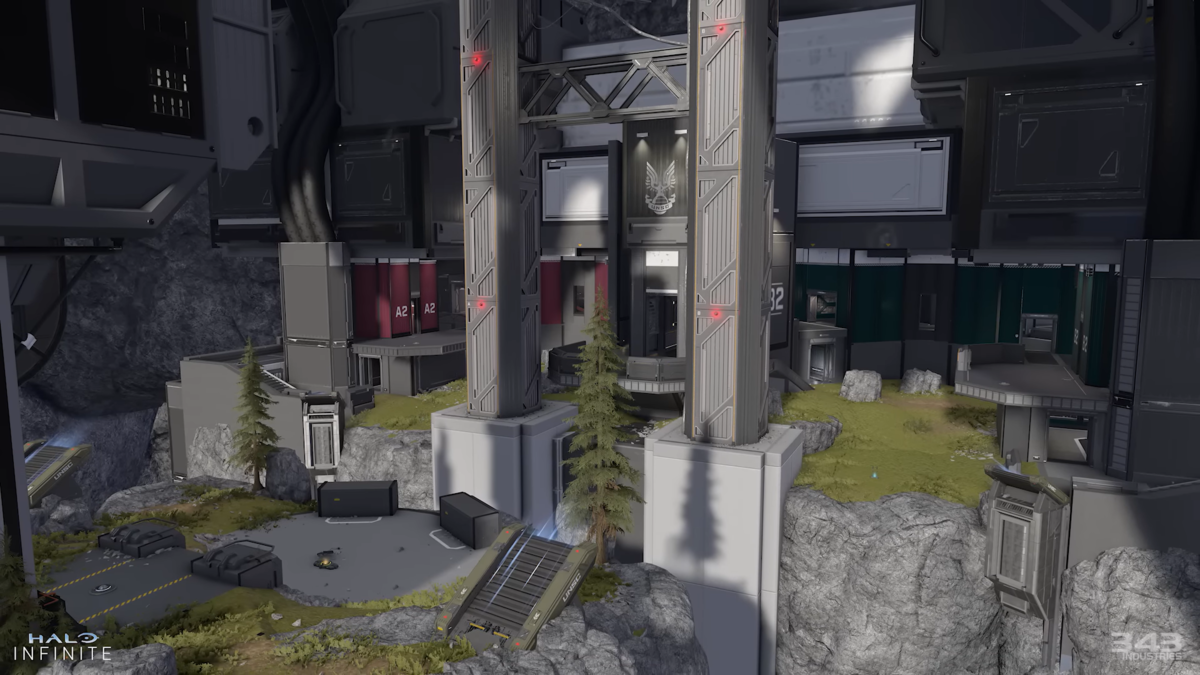 Detachment Multiplayer Map Halo Infinite Halopedia The Halo Wiki 9956