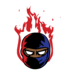 Halo Infinite - Menu Icon - Emblem - Flaming Ninja
