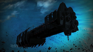 A screenshot of the prison ship Mona Lisa.