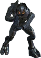 Thel in Halo 2 with a Beam Rifle.