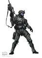 The ODST concept art produced for Halo 3 that Artaius was based on.