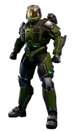 A Spartan wearing Orion armour.