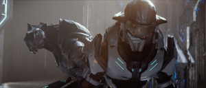 Thel 'Vadamee and Rtas 'Vadumee during the raid on the Threshold gas mine.