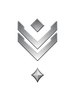 Multiplayer career rank insignia for Halo Infinite.