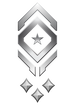 Multiplayer career rank insignia for Halo Infinite.