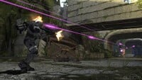 A barrage of kemuksuru shards in Halo 3.