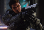 Edward Buck with an M6C in Halo 5: Guardians.