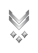Multiplayer career rank insignia for Halo Infinite.