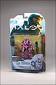 The pink Spartan Hayabusa figure in package.