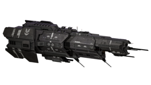 A render of the Able-class heavy destroyer, modelled by Jared Harris and rendered by me.