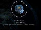 The Shield Core icon in Halo Infinite's Campaign upgrade menu.