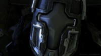 The original Tearful Bishop helmet in Halo Reach.