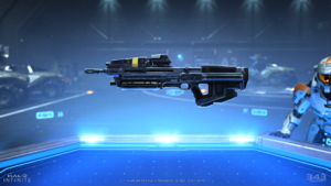 MA40 assault rifle in Halo Infinite.
