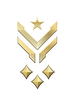 Multiplayer career rank insignia for Halo Infinite.