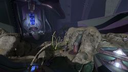 High Charity's Valley of Tears B in Halo 2: Anniversary campaign level Gravemind.