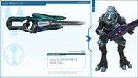 The Elite Ranger figure and the Chill Storm Rifle.