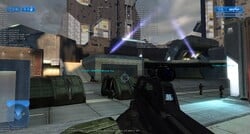 A screenshot of the Halo 2 E3 demo being remastered by Digsite.