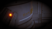 The BXR logo on Meridian in Halo 5: Guardians.