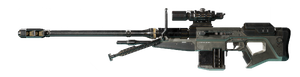 UI asset from Halo: Campaign Evolved of an SRS99C-S2 AM sniper rifle weapon skin.
