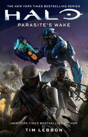 Front cover artwork for Halo: Parasite's Wake.